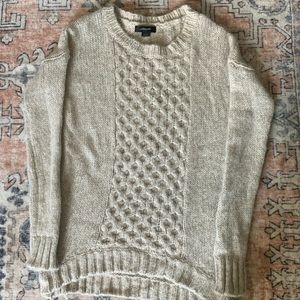 Christopher Fischer Alpaca Wool Cream Sweater